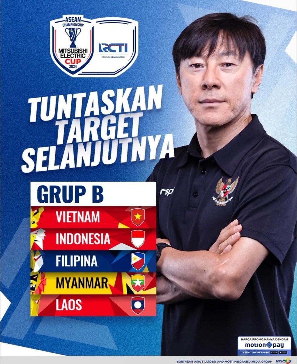 SiaranBolaLive's tweet photo. Agenda Berikutnya Bulan Desember 2024 
ASEAN Championship 2024
Bersama Timnas U22

9 Desember 2024
Myanmar vs Indonesia

12 Desember 2024
Indonesia vs Laos

15 Desember 2024
Vietnam vs Laos

21 Desember 2024
Indonesia vs Filipina

LIVE RCTI
Detail Info Nyusul https://t.co/fnxzXf6UE2
