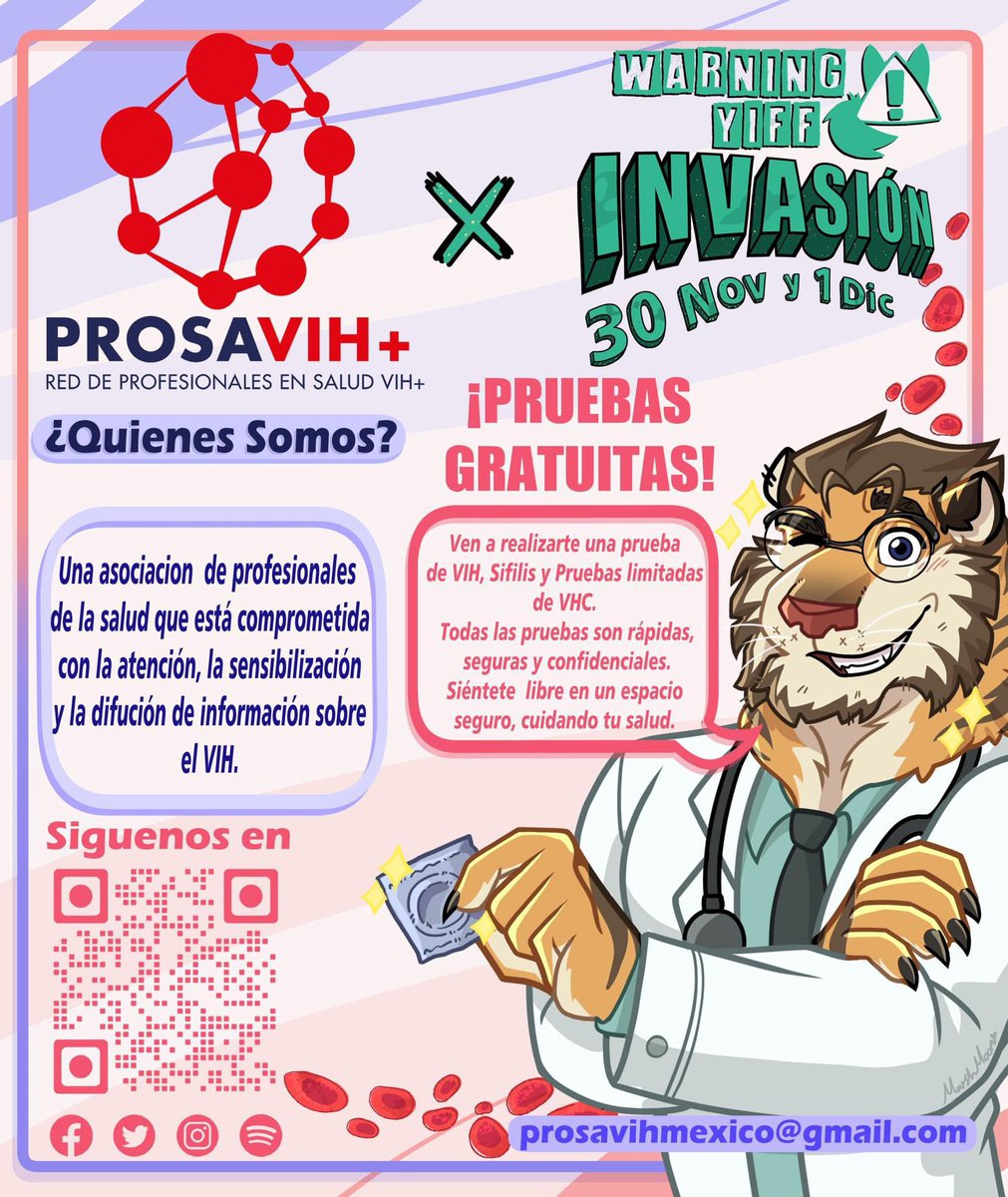 Este 30 de noviembre y 1 de Diciembre estaremos con nuestres amigues de <a href="/WarningYIFF/">⚠️Warning Yiff 🐻</a>,  en el hotel plaza galería.
No falten a este evento de arte FURRY…