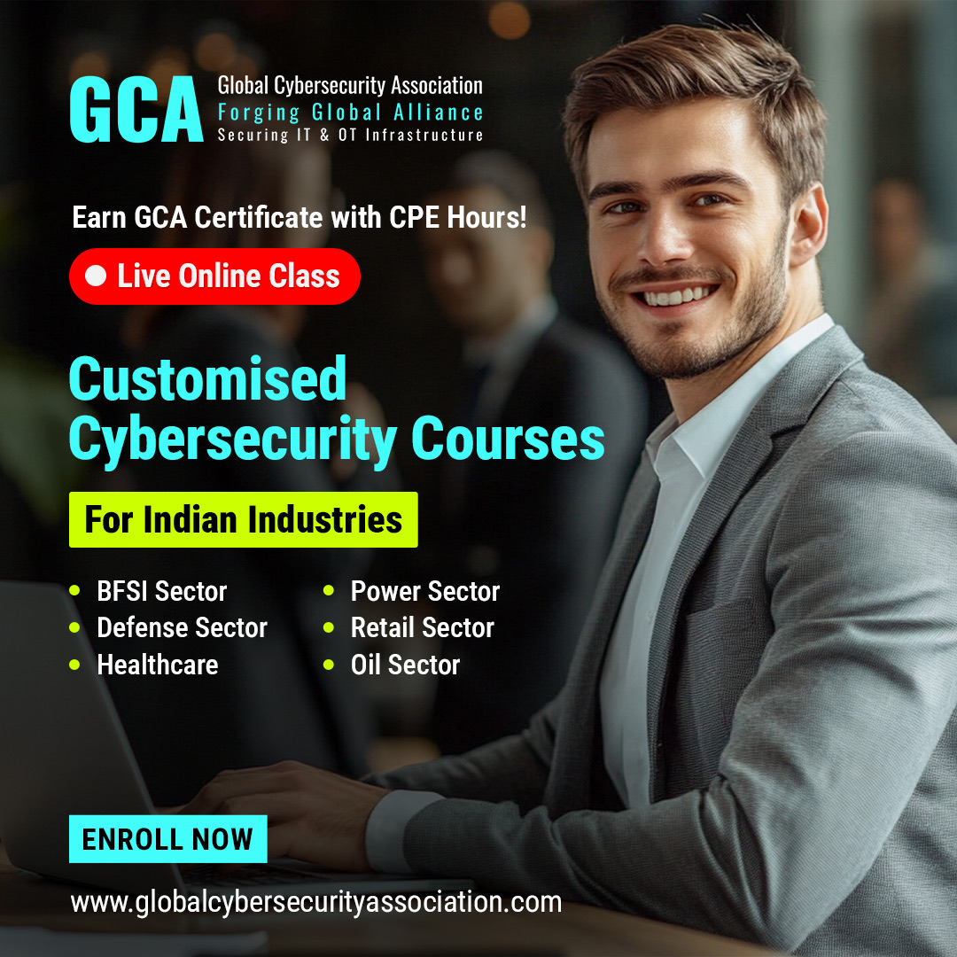 gcaforum's tweet photo. Is your industry ready to be secured with cybersecurity?

hether you're in BFSI, Defense, Healthcare, Power, Retail, or Oil sectors, we've got you covered.

Secure your spot today!
https://t.co/53nA9t1QoE

#Cybersecurity #IndianIndustries #GCA #BFSI #Defense #Healthcare https://t.co/QQ8zPWpR9s