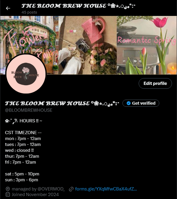 Hours have been changed .