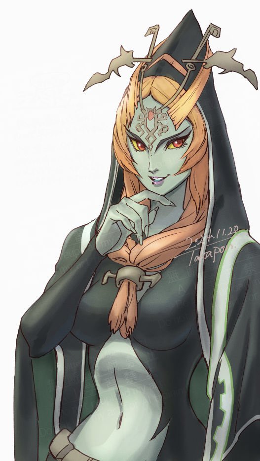 ゼルダ「ミドナ(真の姿)#ゼルダの伝説 #トワイライトプリンセス ゼルダ「ミドナ(真の姿)#ゼルダの伝説 #トワイライトプリンセス