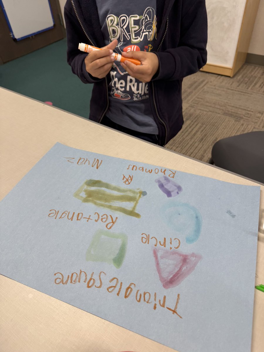 Haley Radcliffe, M.Ed (@haleypradcliffe) on Twitter photo We painted and labeled 2D shapes today. Afterwards, in our math chat, we discussed which shapes were the easiest and trickiest to form. It was so fun to hear kiddos discuss how octagons were tricky because “there are so many vertices!” 🎨 <a href="/STEMscopes/">STEMscopes</a> We painted and labeled 2D shapes today. Afterwards, in our math chat, we discussed which shapes were the easiest and trickiest to form. It was so fun to hear kiddos discuss how octagons were tricky because “there are so many vertices!” 🎨 <a href="/STEMscopes/">STEMscopes</a>