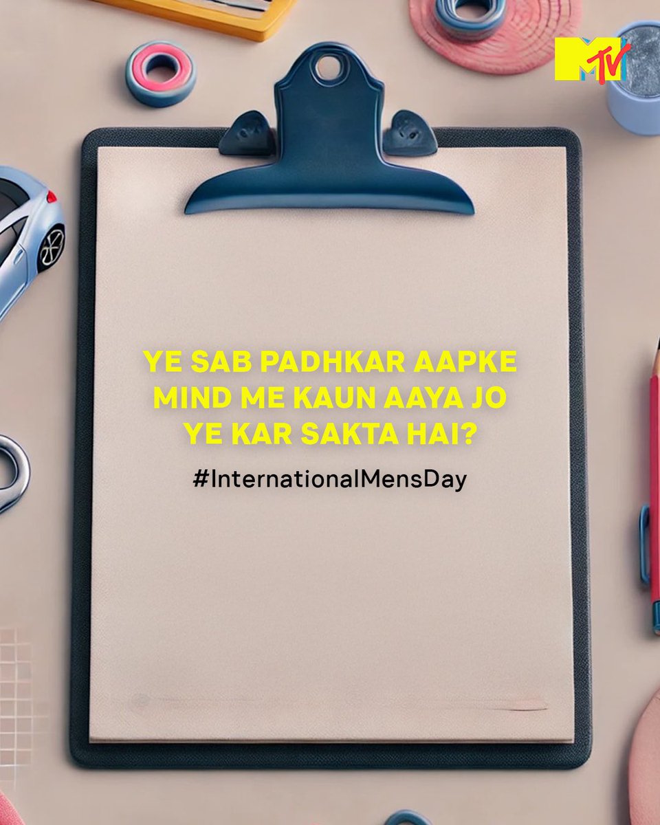 MTVIndia's tweet image. To the men who do it all with a smile, today’s for you!❤️Share the love and bring a smile to their face.

#MTVIndia #RealMen #MenWithHeart #MensDay #MaleFriends