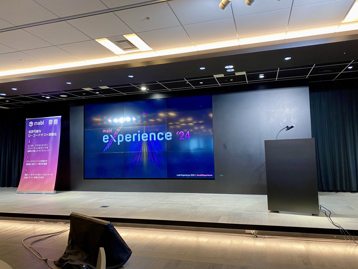 khirata_com's tweet image. 会場に着きました！ #mablExperience