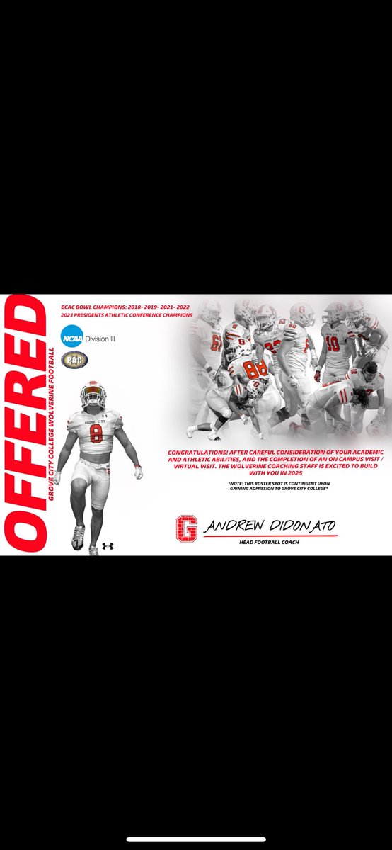 Liam Halterman (@haltermanliam) on Twitter photo After a great talk with <a href="/coachkendall_/">Kendall Brest</a> , I’m proud to announce I have received an offer to play at <a href="/GCC_FB/">Grove City Football</a>. Thank you <a href="/coachkendall_/">Kendall Brest</a>. #BrickbyBrick #GloryToGod <a href="/RaidersFB16823/">RaiderFB</a> After a great talk with <a href="/coachkendall_/">Kendall Brest</a> , I’m proud to announce I have received an offer to play at <a href="/GCC_FB/">Grove City Football</a>. Thank you <a href="/coachkendall_/">Kendall Brest</a>. #BrickbyBrick #GloryToGod <a href="/RaidersFB16823/">RaiderFB</a>