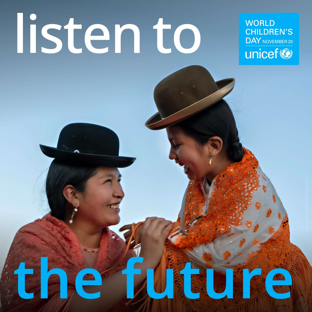 It’s #WorldChildrensDay!

Today, we invite children to share their hopes and dreams for the future.

Today, we invite adults to listen to the future.

Join us!