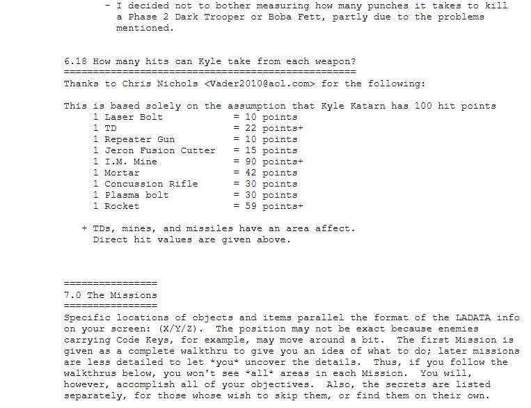 gamefaqs.gamespot.com/pc/3397-star-w…

90s video game walkthroughs like this one are truly something else. It feels like gaming culture has lost something special over the years.
