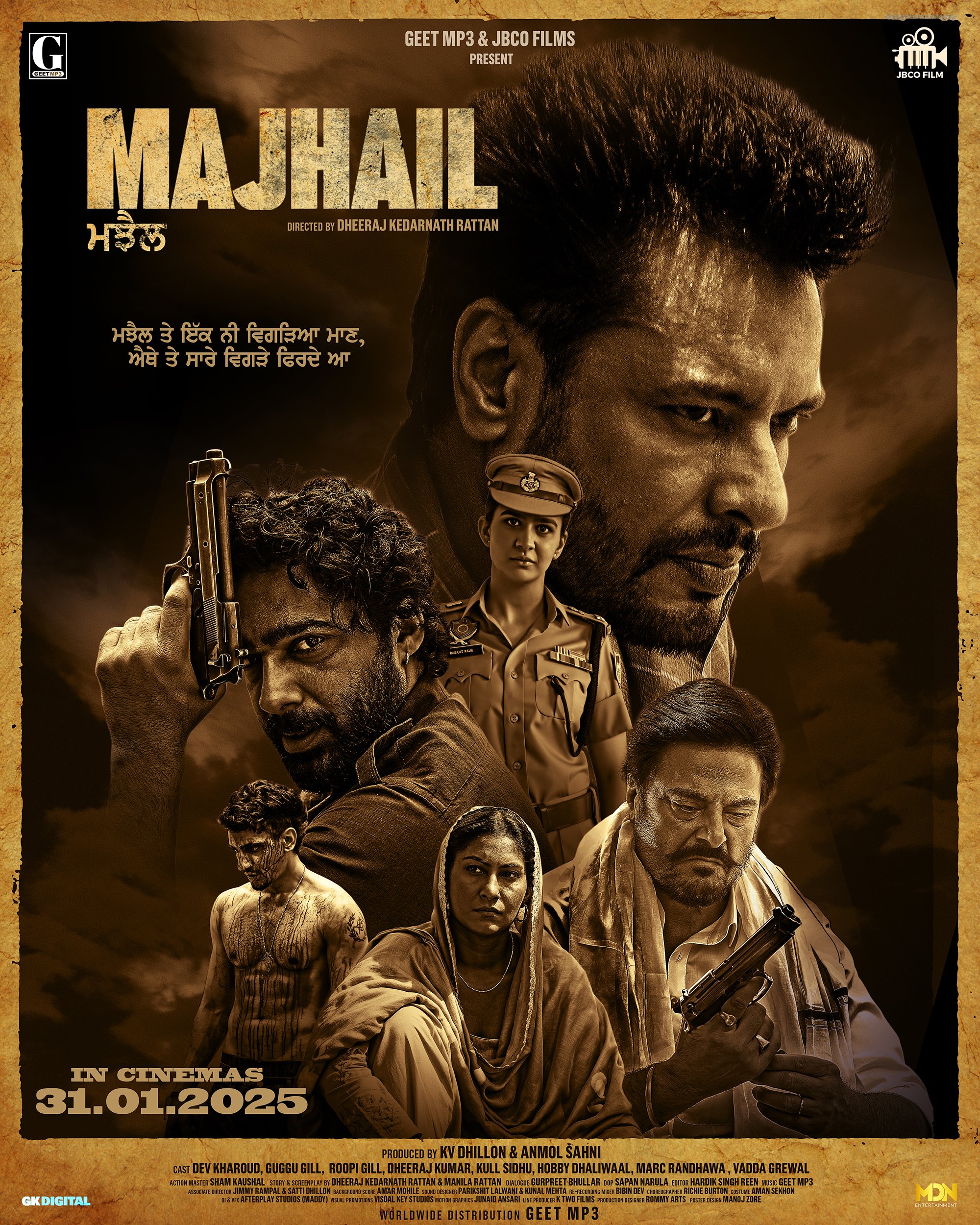 Majhail Punjabi Movie 2025: Cast, Plot, and First Look at Dev Kharoud's Role