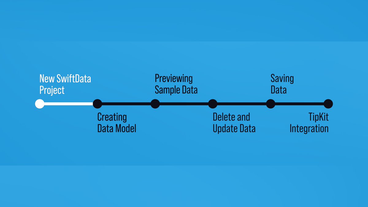 RobertPetras's tweet image. Chapter 1 – As usual, we will create a new #SwiftData project with #SwiftUI in Xcode.