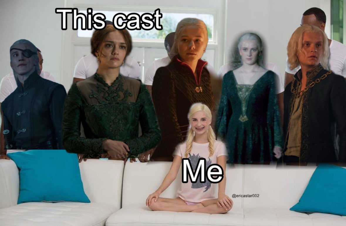 ericastar002's tweet image. #HouseOfTheDragon #HOTD #GameOfThrones #GOT #Targaryen #teamblack #teamgreen #housetargaryen