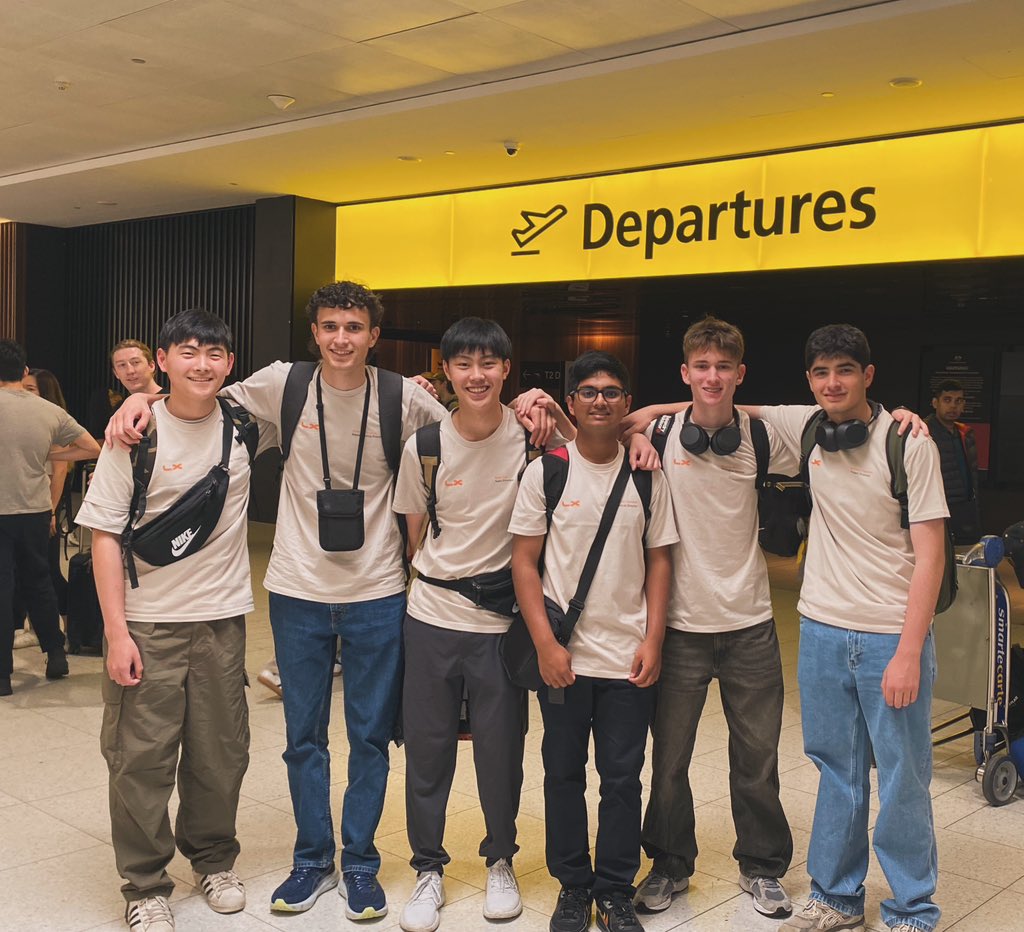 teamlxaus's tweet photo. We’re off! We’re en route to Saudi Arabia for the 2024 F1 in Schools World Finals, with a brief stop in Doha, Qatar. See you on the race track! https://t.co/jwejT4Uq1g