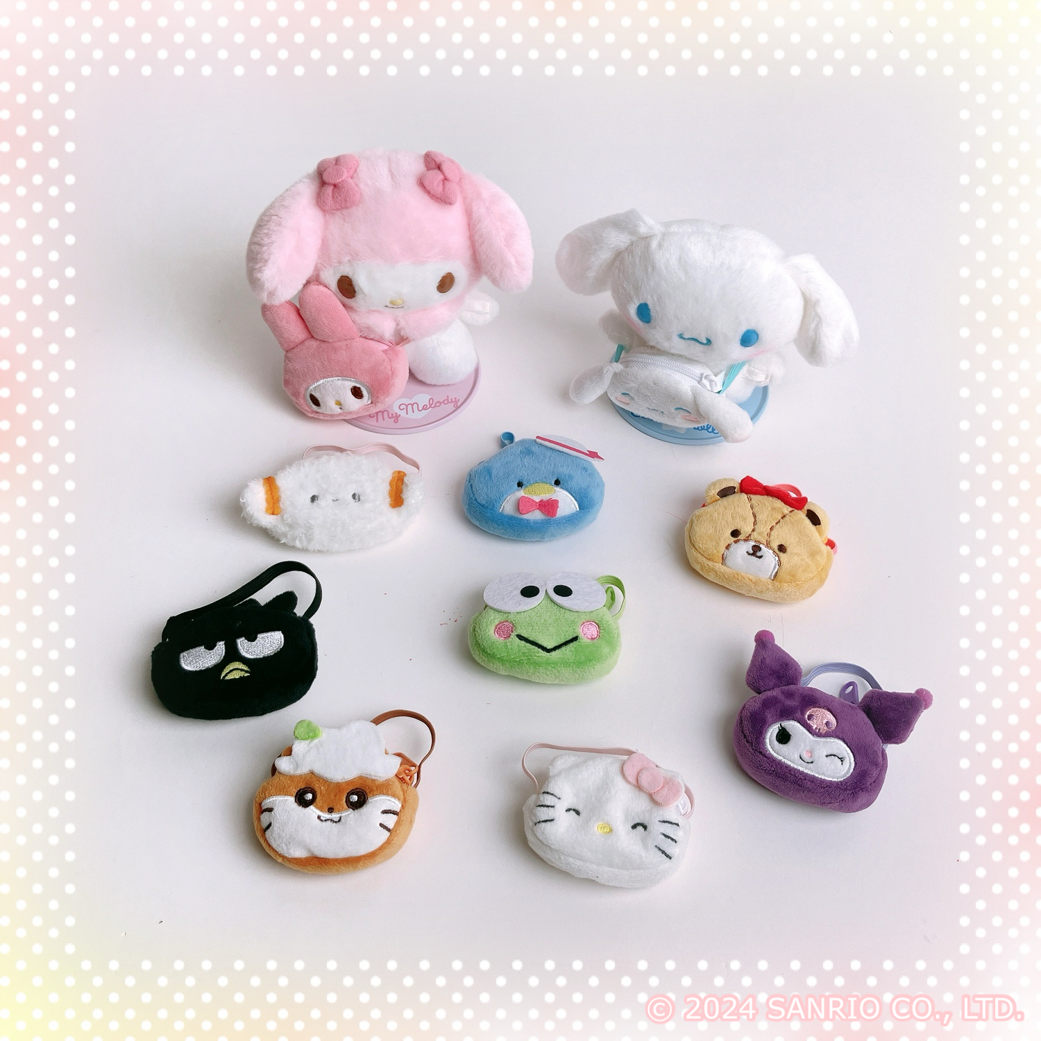 サンリオ 限定干支ぬいぐるみキキララポムポムプリン4点セット