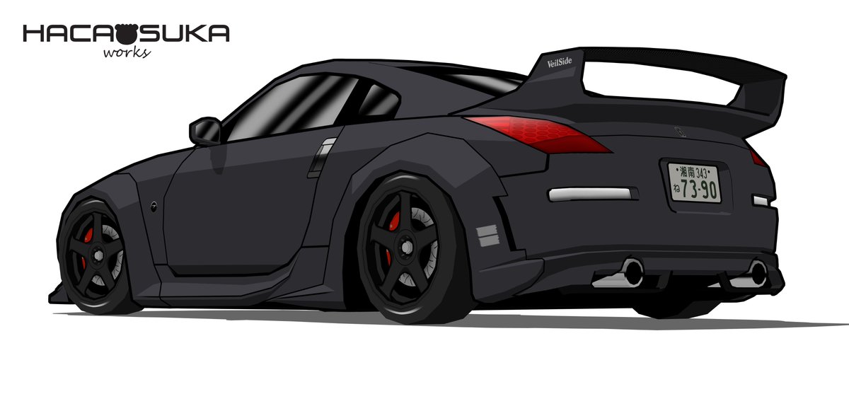 Yooo here's some final renders of this Veilside kitted 350Z!
