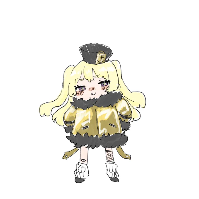 寒くないバッチ 