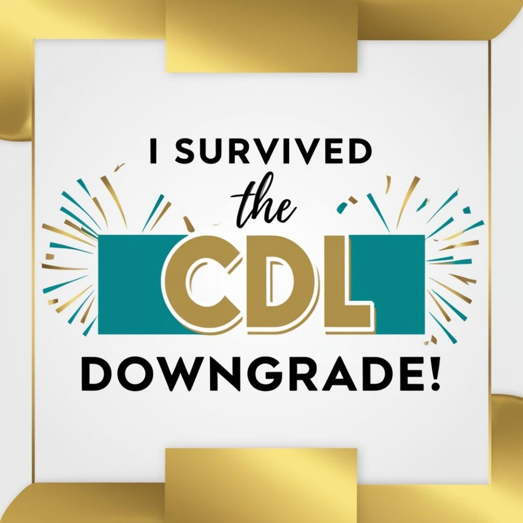 Over 100,000 drivers saw their CDL downgraded due to the FMCSA Clearinghouse – if you're still on the road, let’s celebrate your continued success and commitment to safety! Keep on trucking!