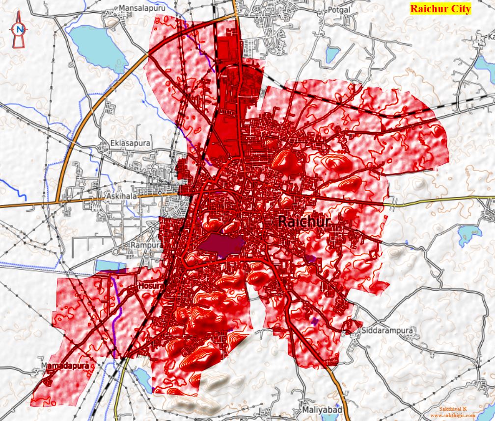 Day 20 of the #30DayMapChallenge: Data - OpenStreetMap

Map: Raichur City

This map showcases Raichur City, utilizing data from OpenStreetMap (OSM).