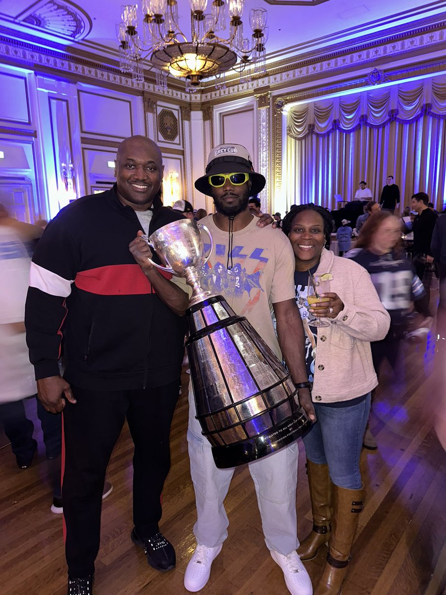 Congratulations to our son <a href="/SincerelyTDF/">DaVaris Daniels</a> who is now a 3X Grey Cup Champion! 💍 💍 💍