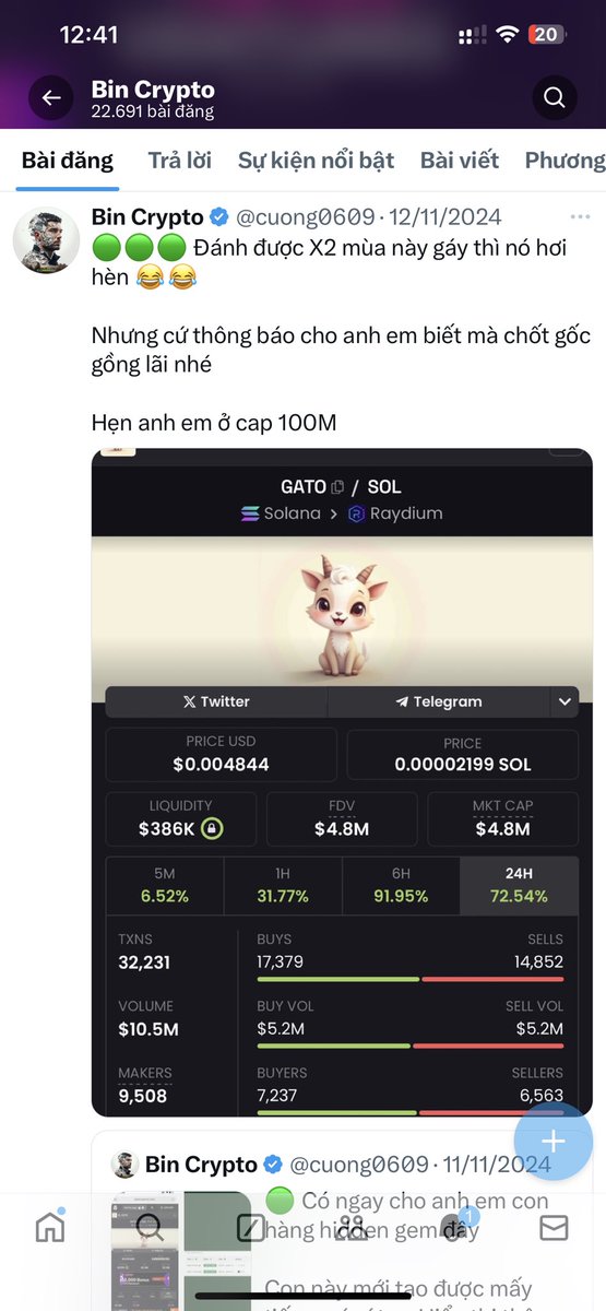 Bin Crypto tweet media