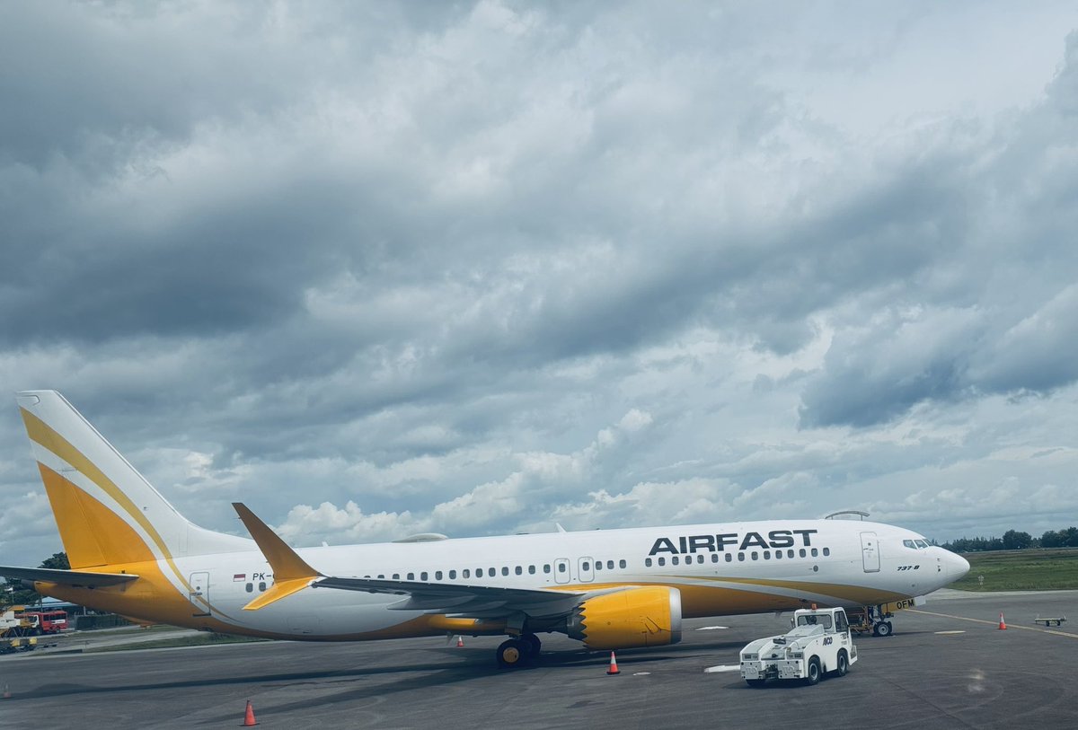 marsitosirait's tweet photo. Airfast Indonesia ❤️ https://t.co/ye9ynvwrkC