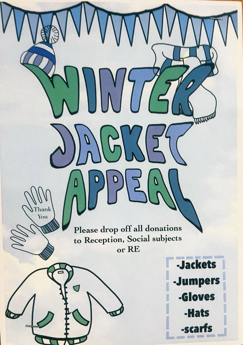 Miss Lawlor (@dht_support) on Twitter photo A wee reminder that there are lots of warm Winter clothing that can be picked up from the <a href="/stkents_SSandRE/">St Kent's Social Subjects, Business and RE</a> base and also in Student Support if you have forgotten your jacket/hat/scarf etc or simply need a new one! ❄️ #Costoftheschoolday A wee reminder that there are lots of warm Winter clothing that can be picked up from the <a href="/stkents_SSandRE/">St Kent's Social Subjects, Business and RE</a> base and also in Student Support if you have forgotten your jacket/hat/scarf etc or simply need a new one! ❄️ #Costoftheschoolday