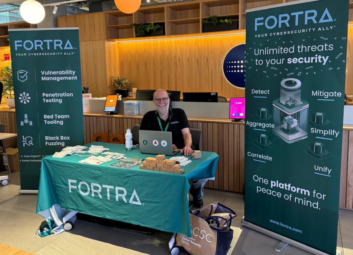 Fortra (@fortraofficial) on Twitter photo A huge thank you to everyone who visited us at <a href="/BSidesMelbourne/">BSides Melbourne</a>! We appreciate the opportunity to connect and share ideas on securing data, enhancing file protection, and addressing today’s cybersecurity challenges. Let’s keep the conversation going! hubs.la/Q02YScvc0 A huge thank you to everyone who visited us at <a href="/BSidesMelbourne/">BSides Melbourne</a>! We appreciate the opportunity to connect and share ideas on securing data, enhancing file protection, and addressing today’s cybersecurity challenges. Let’s keep the conversation going! hubs.la/Q02YScvc0