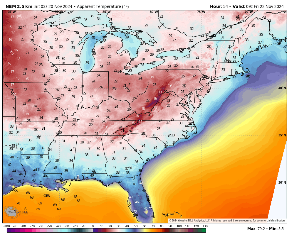 MountainWX's tweet image. Big picture- winter&apos;s first big storm is here, impacting ALL of Appalachia beginning tomorrow. Take great care. Conditions may exact additional post-Helene injury or mortality. Lives are at risk.

Frigid temps and snow depths will rival those typical of January.

Please share!!