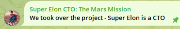 Super Elon CTO - The Mars Mission tweet media