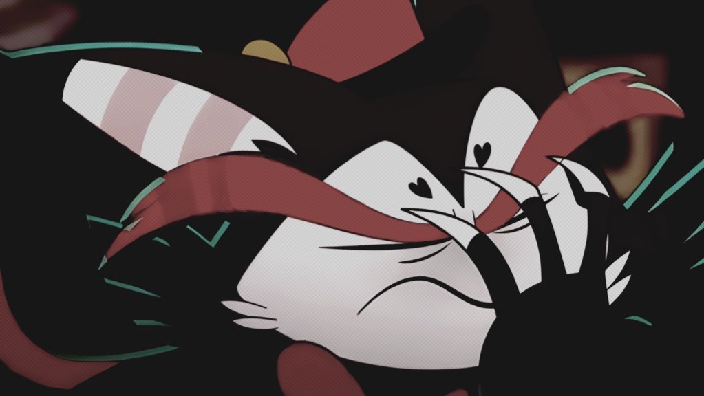 Bar_cat666's tweet photo. Her overwhelming and unrelenting positivity just kills his mood. Husker sighs some. 

“𝑌𝑜𝑢’𝑟𝑒 𝑜𝑛𝑒 𝑓𝑢𝑐𝑘𝑖𝑛’ 𝑟𝑎𝑦 
𝑜𝑓 𝑠𝑢𝑛𝑠ℎ𝑖𝑛𝑒 𝑡ℎ𝑎𝑡 𝑗𝑢𝑠𝑡 
𝑛𝑒𝑣𝑒𝑟 𝑞𝑢𝑖𝑡𝑠 𝑠ℎ𝑖𝑛𝑖𝑛𝑔, ℎ𝑢ℎ?” 

Husker smirks and rolls his eyes as -

+++ https://t.co/Q9enhGZ5uv