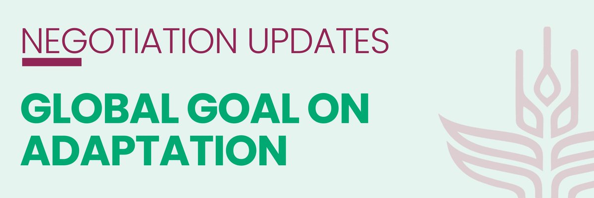 🌍 The Global Goal on Adaptation (GGA) is crucial for enhancing climate resilience!  But challenges remain—especially around inclusive indicators. Let's push for clearer targets! 
medium.com/@javangwepercy…
#ClimateAdaptation #COP29 #ParisAgreement #ClimateAction