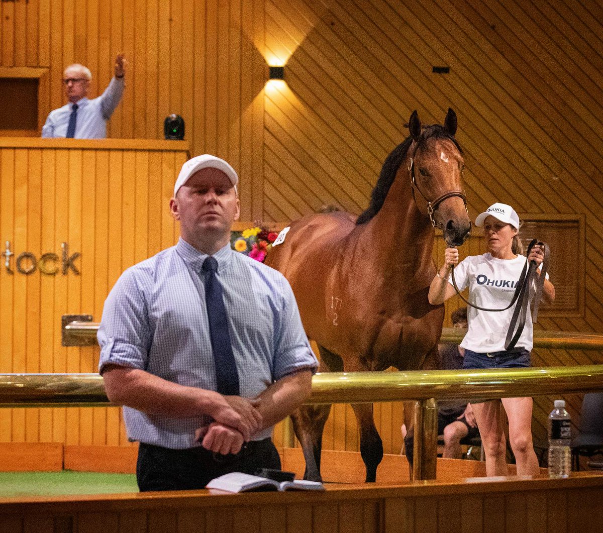 New Zealand Bloodstock (@karakachat) on Twitter photo ✨Highlight Lot✨
Closing out Day 1 of selling, Lot 190 (Deep Field x Sorpesee colt) on account of <a href="/OhukiaLodge/">Ohukia Lodge</a> was knocked down to <a href="/DJWhyteTrainer/">DouglasWhyte</a> / <a href="/swbloodstock/">Sam Wright</a> & <a href="/bevanbloodstock/">Bevan Smith</a> for $550,000 🤝
Congrats to all connections 🥂
#WhereWinningBegins ✨ ✨Highlight Lot✨
Closing out Day 1 of selling, Lot 190 (Deep Field x Sorpesee colt) on account of <a href="/OhukiaLodge/">Ohukia Lodge</a> was knocked down to <a href="/DJWhyteTrainer/">DouglasWhyte</a> / <a href="/swbloodstock/">Sam Wright</a> & <a href="/bevanbloodstock/">Bevan Smith</a> for $550,000 🤝
Congrats to all connections 🥂
#WhereWinningBegins ✨