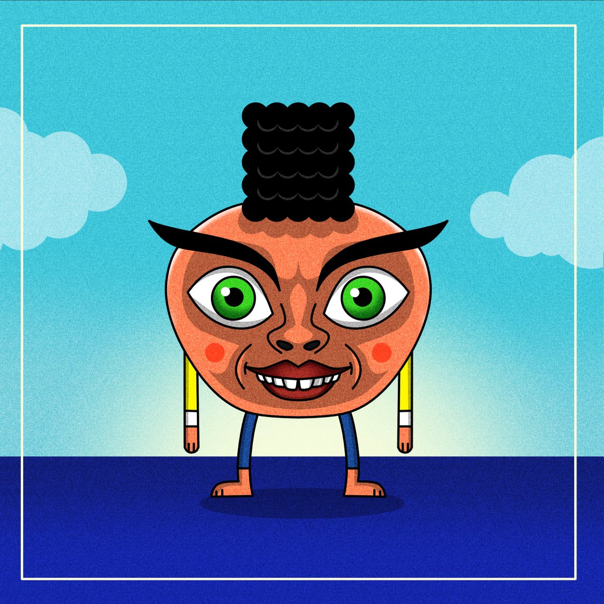 Saul____badman's tweet photo. Sometimes I like to Intentionally design Disturbing, Ugly characters. https://t.co/vAYIqK3F8e
