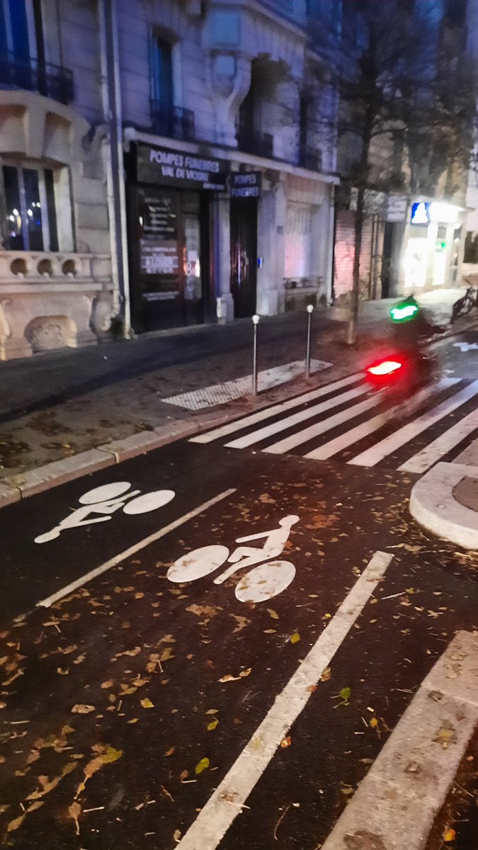 Défeuillage en cours des pistes cyclables parisiennes