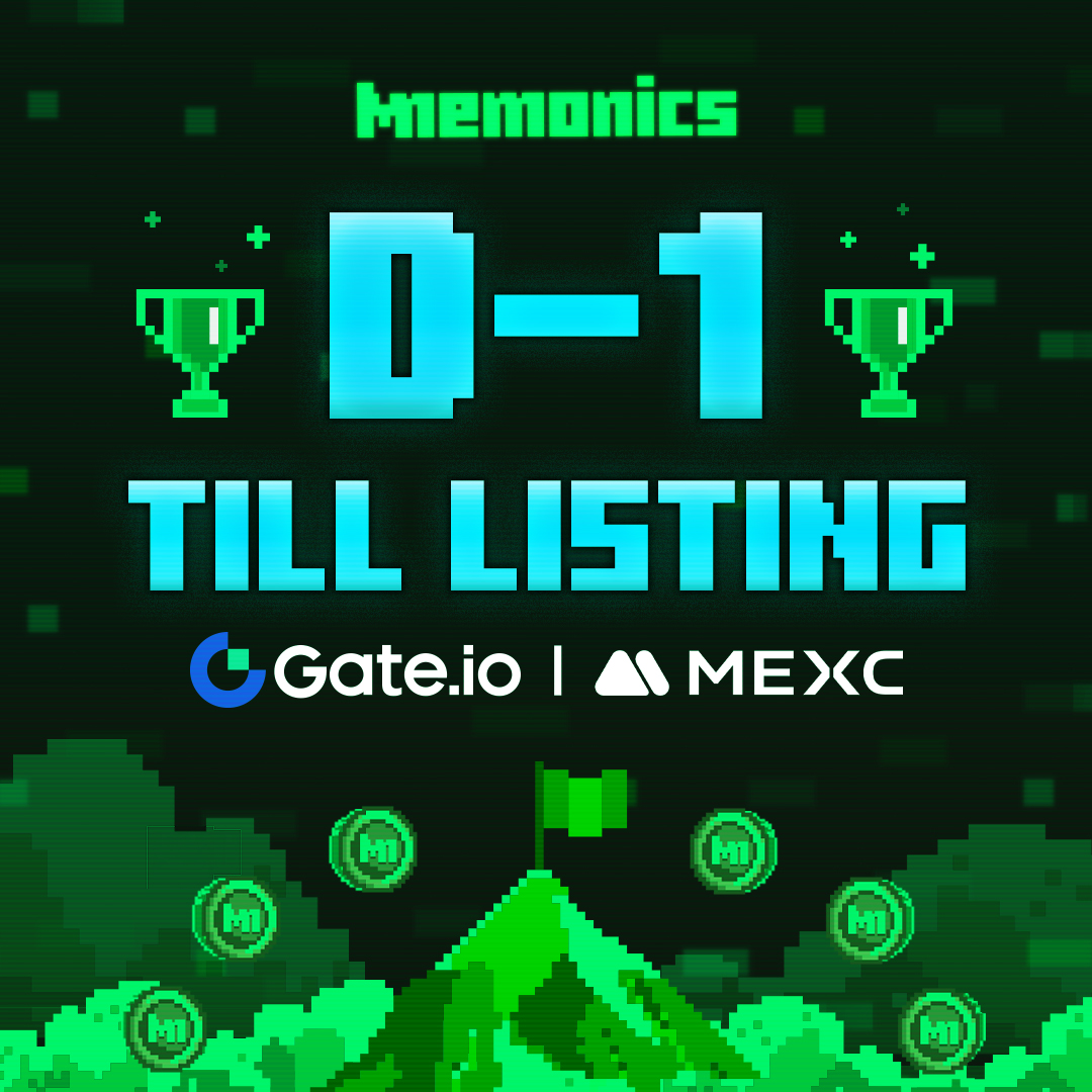 The Big Day is Tomorrow! $MNEMO will be listed on Gate.io and MEXC on Nov 21, 8:00am UTC.
Here’s the listing time across the globe:
- New York 3:00am EST
- London 8:00am GMT
- Lagos: 9:00am WAT
- Istanbul: 11:00am TRT
- Dubai 12:00pm GST
- Delhi: 1:30pm IST
-