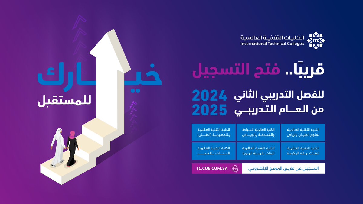 الكليات التقنية العالمية tweet media