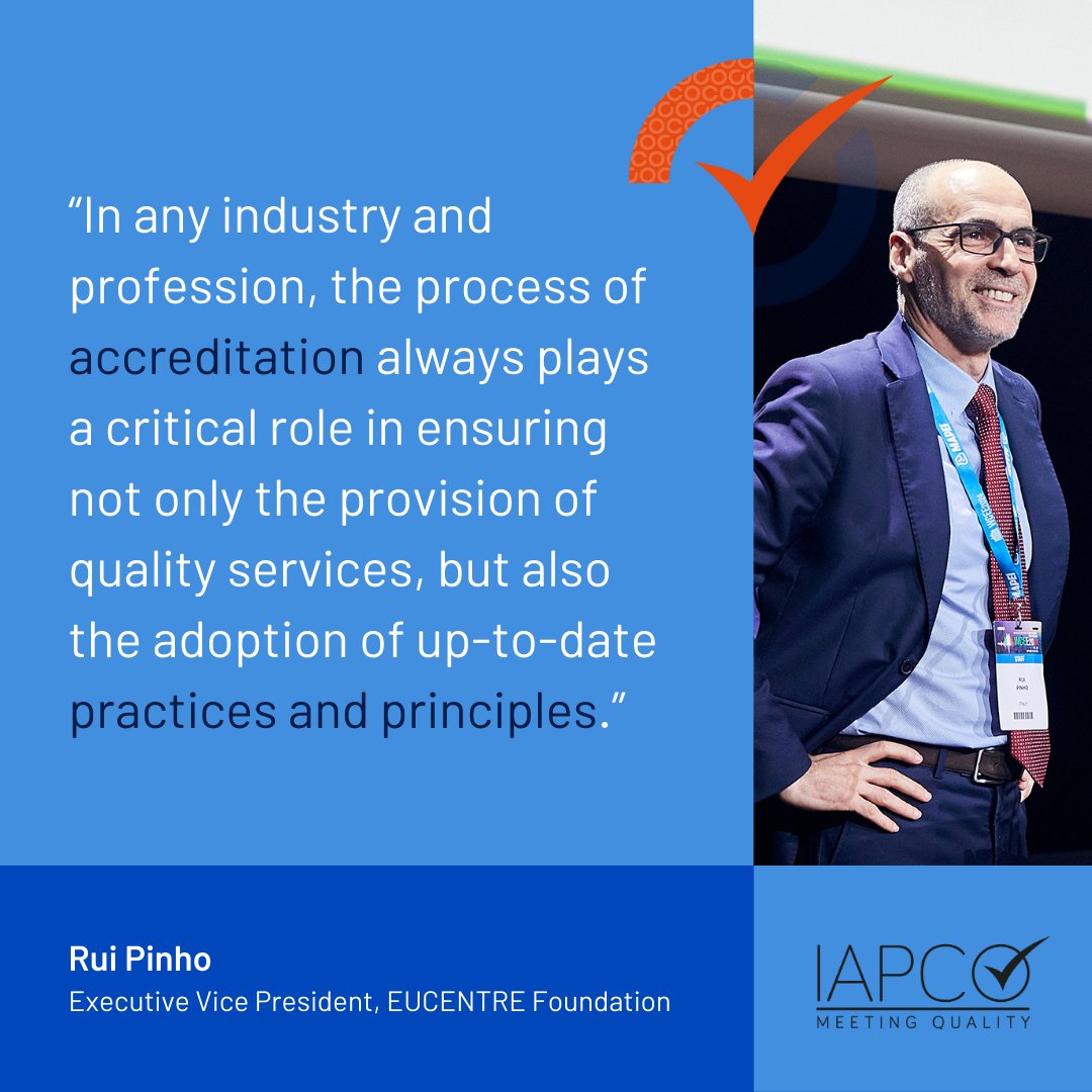 iapco's tweet photo. Rui Pinho, EUCENTRE Foundation, shares how an IAPCO-accredited PCO made a critical difference for them:

“The success of our conference would not have been possible without this key partnership.”

Dive into more IAPCO #UnlockingExcellence stories | https://t.co/U1KUlC5nW6 https://t.co/b0VTbViky3