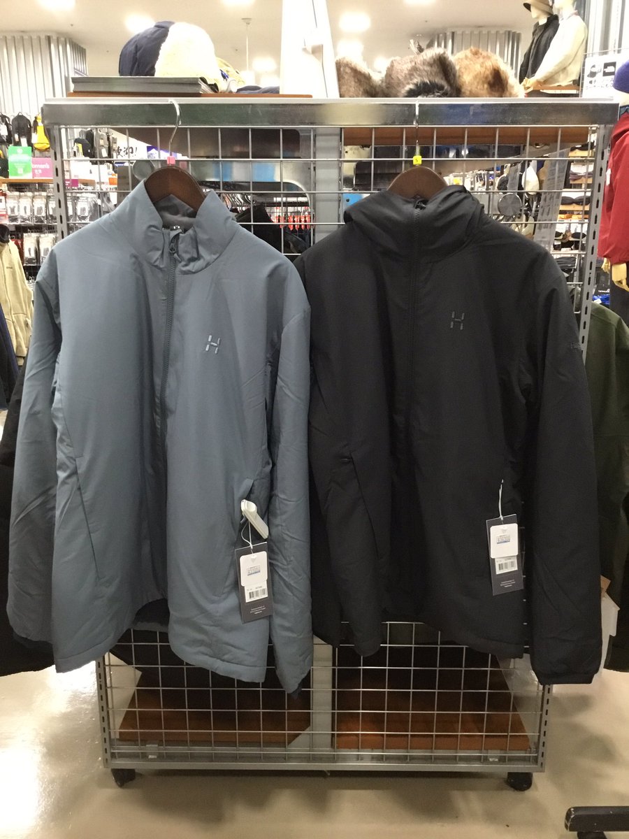 Ishii_tachikawa's tweet photo. #石井スポーツ立川店 です!🍁
100年以上続くスウェーデンのアウトドアブランド #haglofs #ホグロフス のメンズの化繊綿ジャケット2型入荷いたしました!🇸🇪
軽くてとても着やすいので、是非 #石井スポーツ立川店 にお立ち寄り下さい! https://t.co/Injk6goRdH
