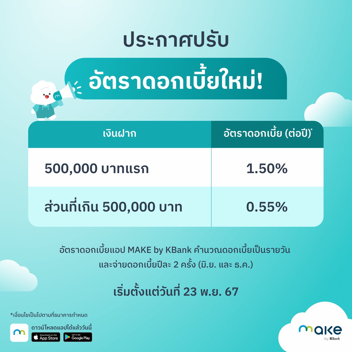 MAKE by KBank tweet media