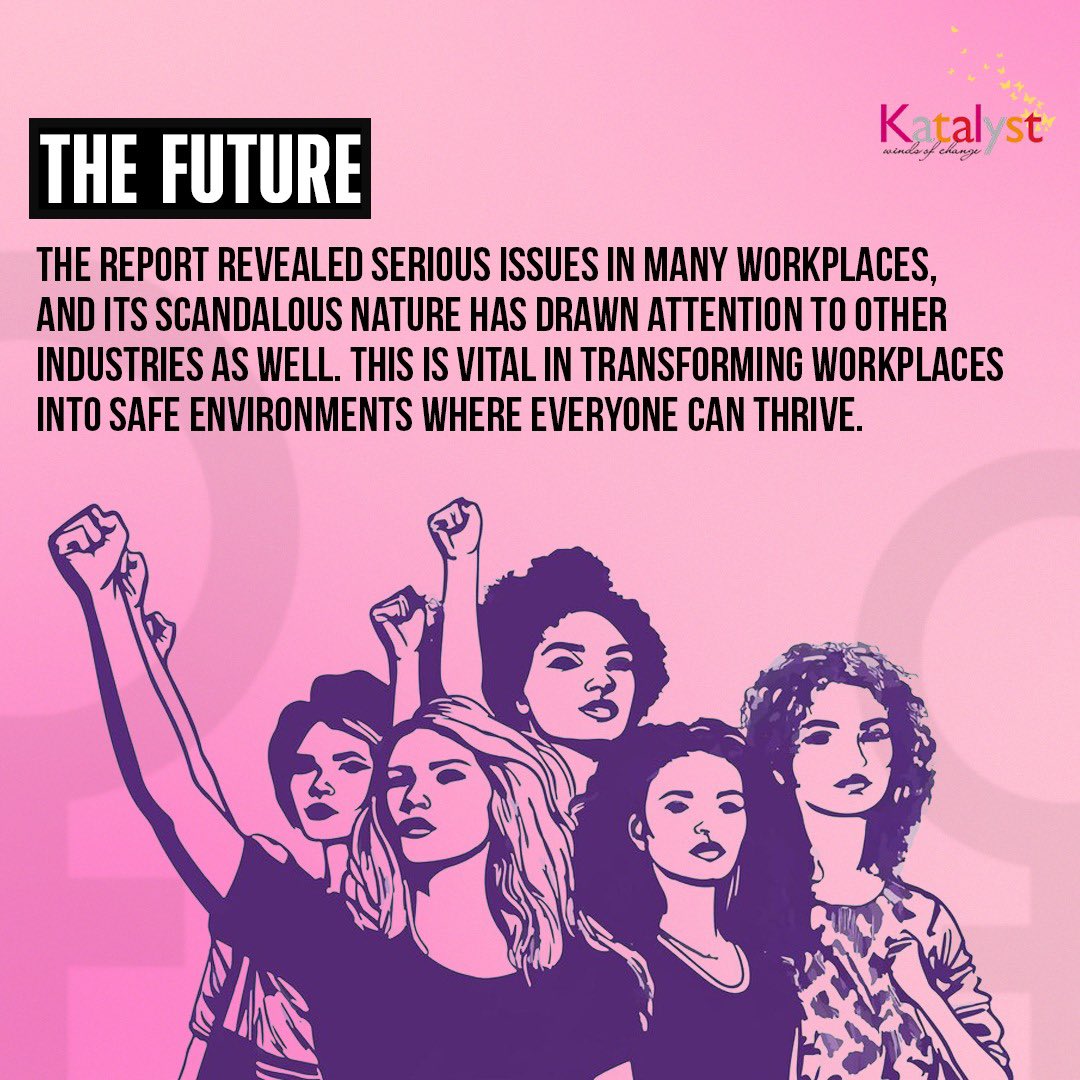 Accountability, action, and change – the HEMA committee stands firm in addressing issues within our community, moving to address changes in all workspaces🗣️

#katalystindia #hemacommitteereport #womenempowerment #womeninstem #engineering #windsofchange #ngo #womenincorporate