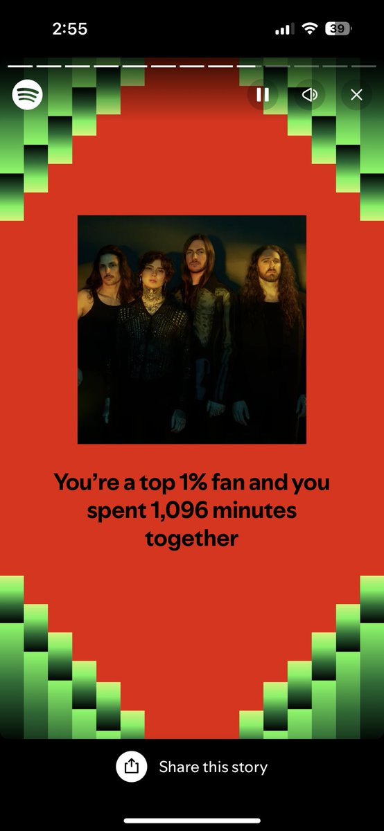 PandaSnuSnu's tweet photo. Another year, another top @polyphia listener 🖤🖤 #SpotifyWrapped2024 https://t.co/VBUR3ptgUu