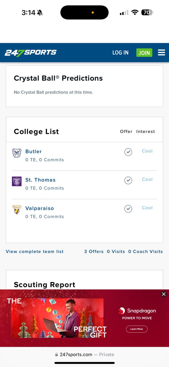Thank you for the profile! <a href="/RyanBurnsMN/">Ryan Burns</a> <a href="/AllenTrieu/">Allen Trieu</a> <a href="/EdinaFBRecruits/">Edina Football Recruiting</a> <a href="/TNTACADEMY1/">TNTACADEMYSP</a>