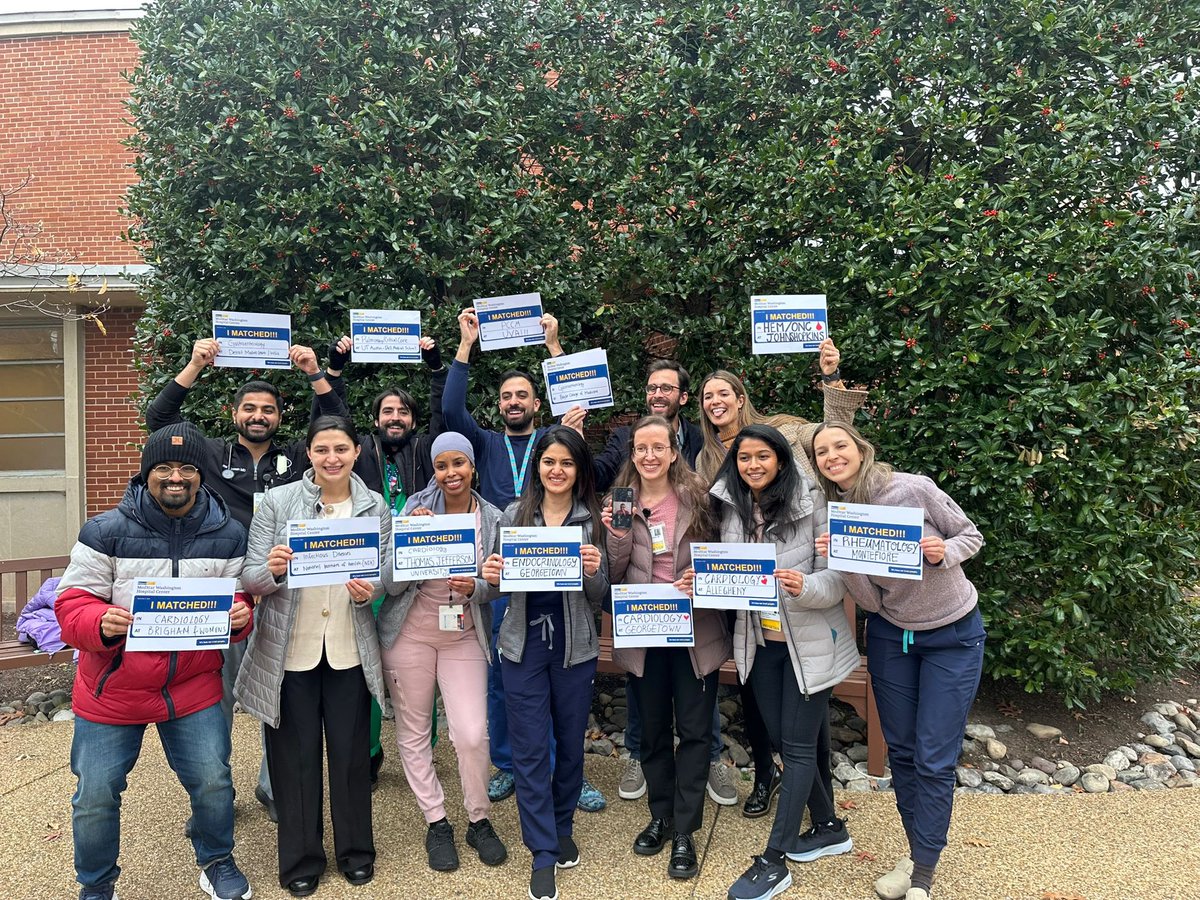 Huge congratulations to our amazing residents on their #FellowshipMatch results! Your hard work &amp; dedication have paid off. We're beyond proud of each &amp; every one of you! #FutureLeaders
