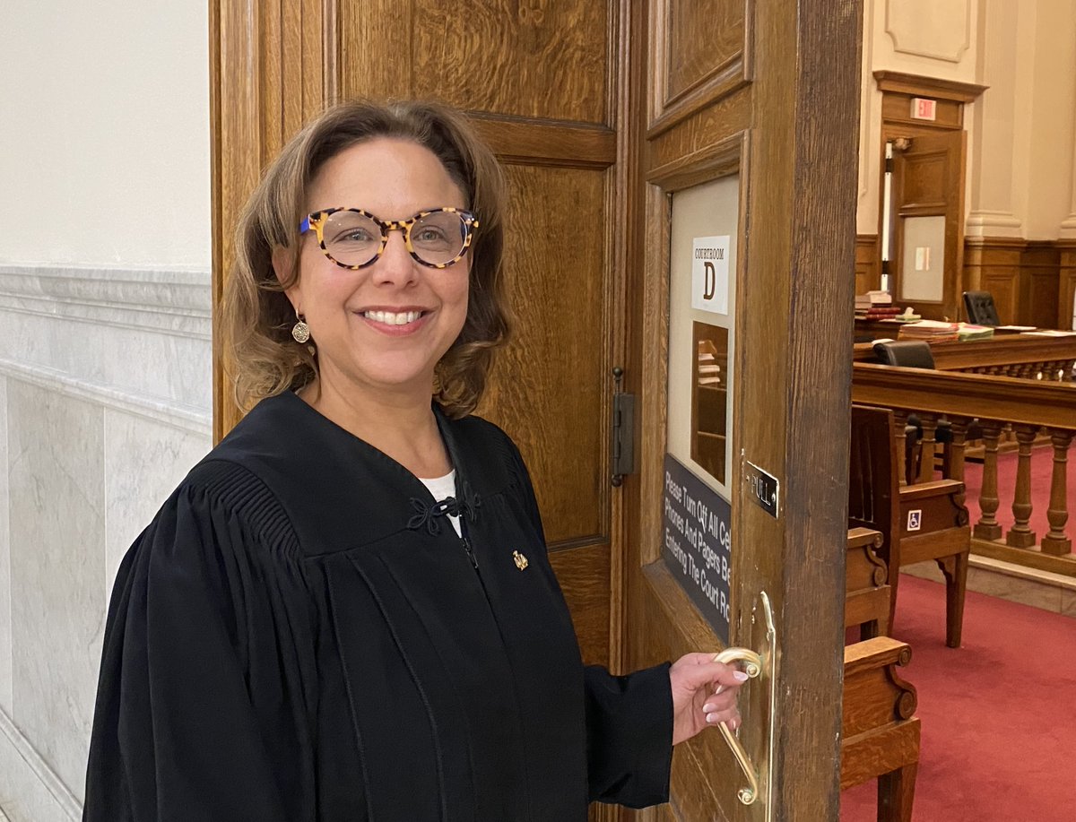 #MontcoPa Judge Gail A. Weilheimer, who was elected in November 2013 &amp; took her seat on the county bench in January 2014, was confirmed by the U.S. Senate this week to serve on the U.S. District Court for the Eastern District of Pennsylvania. 
Congrats Judge Weilheimer!