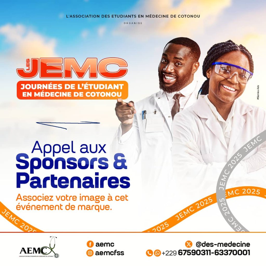 Association Des Étudiants En Médecine De Cotonou (@des_medecine) on Twitter photo 
