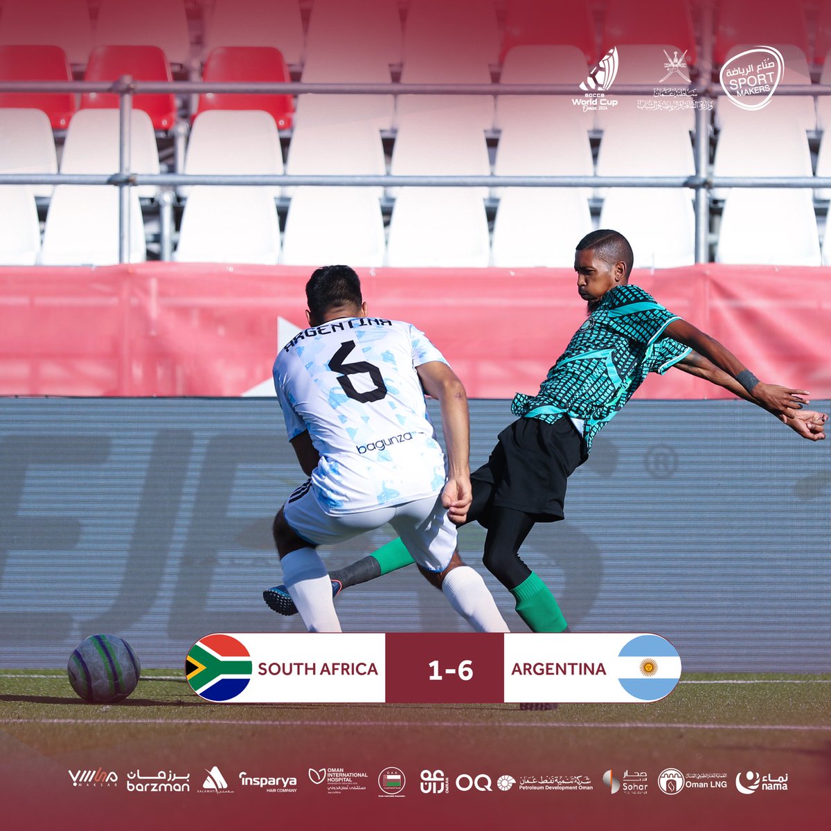 SportMakers_om's tweet photo. نتائج مباريات اليوم السادس 🏟️
#كأس_العالم_سوكا #صناع_الرياضة
Sixth day matches scores ⚽️
#SoccaWorldCup #SportMakers https://t.co/Yffr5i7oiJ