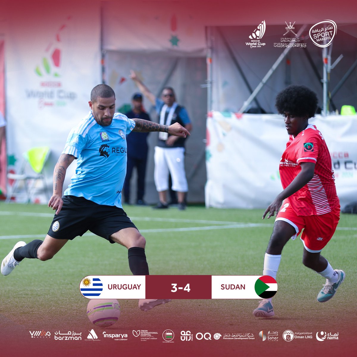 SportMakers_om's tweet photo. نتائج مباريات اليوم السادس 🏟️
#كأس_العالم_سوكا #صناع_الرياضة
Sixth day matches scores ⚽️
#SoccaWorldCup #SportMakers https://t.co/Yffr5i7oiJ