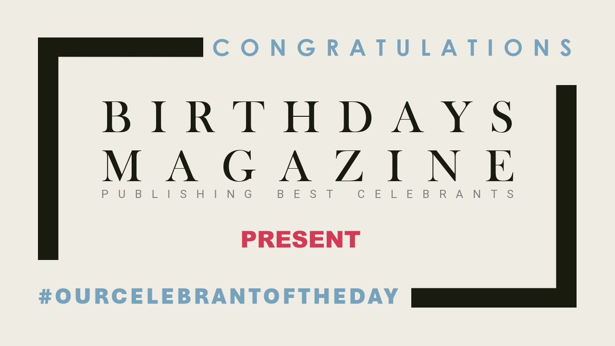 BIRTHDAYS MAGAZINE tweet media