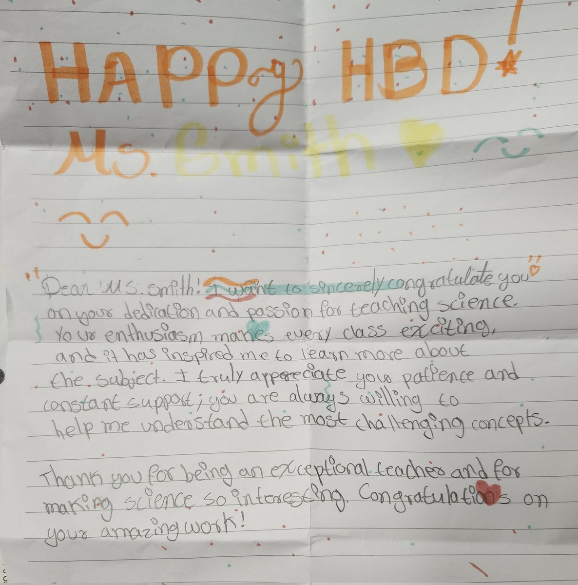 What a great birthday gift!🥰 <a href="/LHS_Lancer/">Sherman</a> <a href="/JonathanMorano/">Jon Morano</a> <a href="/RcollinsJudon/">RoseAnne Collins-Judon</a>