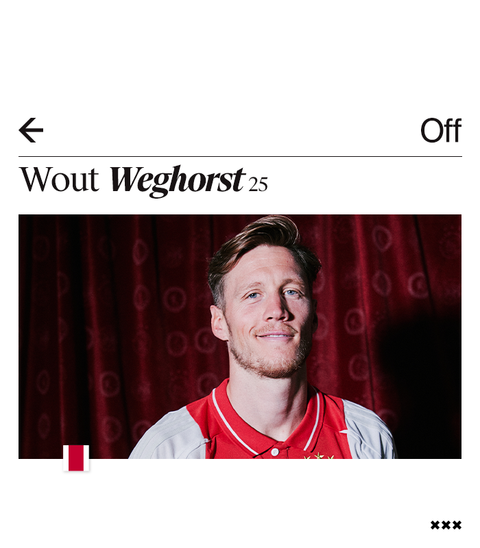 AFCAjax's tweet photo. 74. Brobbey replaces Weghorst. 

#ajautr https://t.co/Yp3S65JvC3