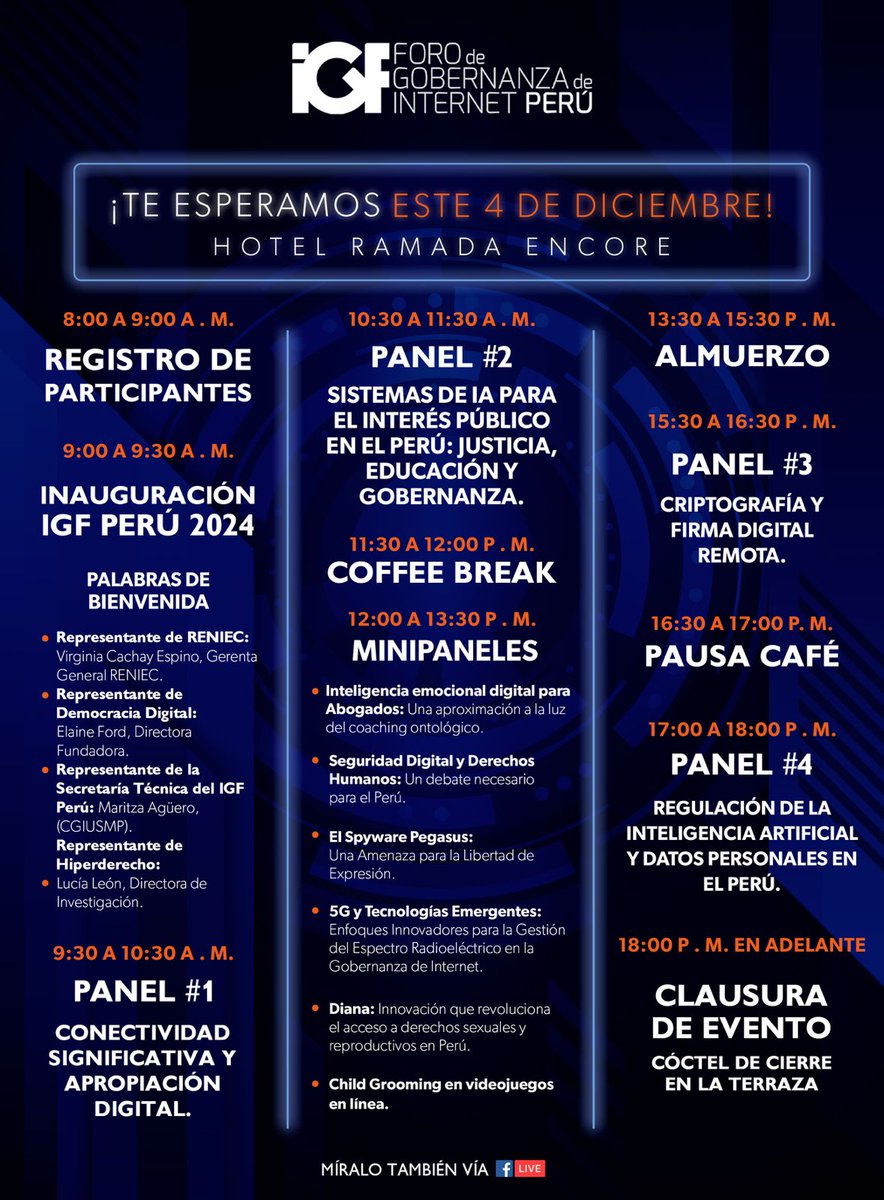 Inst. para la Sociedad de Información y 4 R.I. tweet media