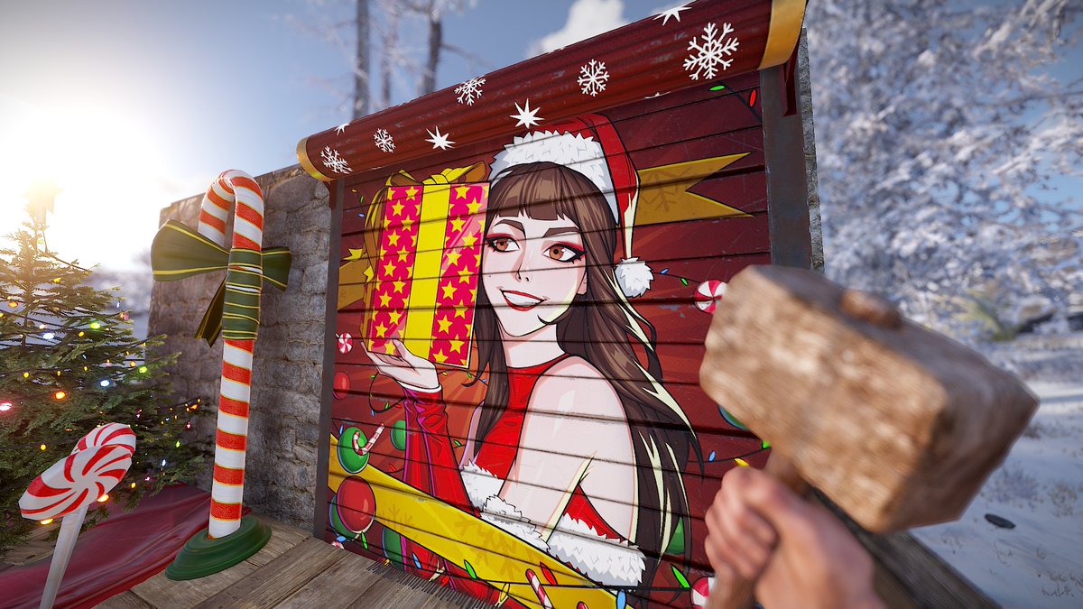 dejiima_'s tweet image. Happy holidays and Merry Christmas. this year @playrust Holiday Contest I made this anime-style Garage Door.
Support my work by pressing thumbs up at the steam workshop!
steamcommunity.com/sharedfiles/fi…
@gerrmanman @HedgesnVideos #playrust #rustskin #rustworkshop